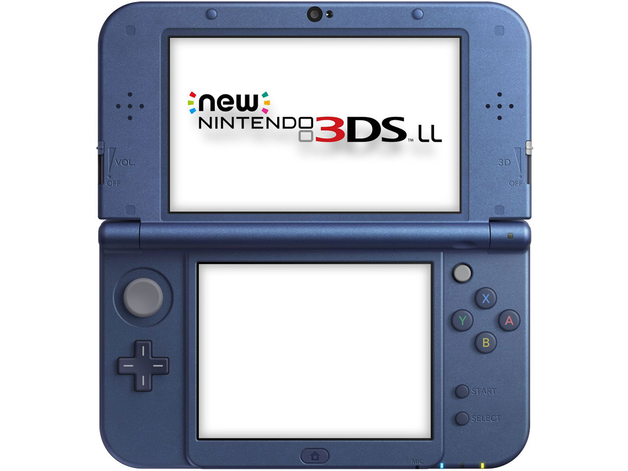 Nintendo New 3DS ll XL Console System Metallic Blue Japan Model Brand